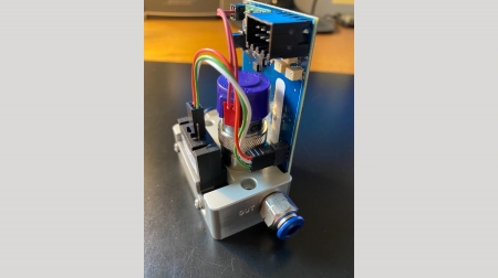 the first prototype of the cordis flow controler